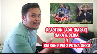 Download Saka \u0026 Seika Ft Betrand Peto Putra Onsu (Bapak), cipt. Didi kempot reaction.. keren bikin merinding. MP3