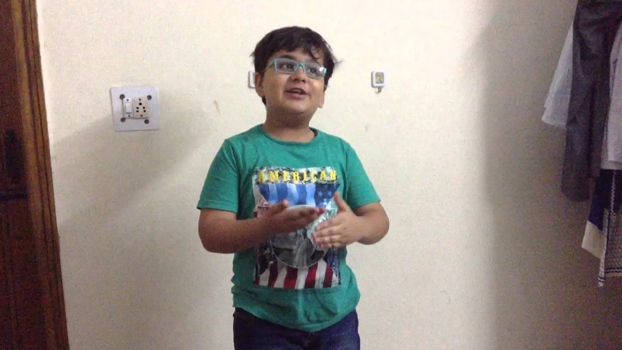 Poem boat sails on the river