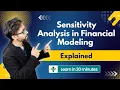 Master Sensitivity Analysis in Financial Modeling in 20 minutes By ex-JPMorgan Analyst