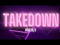 TAKEDOWN - HUNTR/X (Color Coded Lyric Video) OFFICAL AUDIO