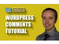WordPress Comments Tutorial WP Learning Lab
