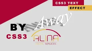 How to Create Awsome 3D Text Skew Rotate Effect by CSS3 - CSS3 Text Effect