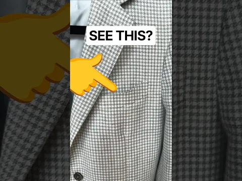 Did You Notice This About Your Jacket?