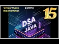 Circular Queue in Data Structures Circular Queue Impl with Code Exp Day 5 3 CDAC Learning