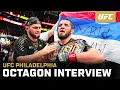 Islam Makhachev Octagon Interview UFC 330