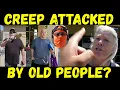 Creep Attacked at Post Office by Old People