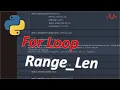 Python Tutorial 38 for Beginners For loop - range Lativa19