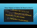 Dynamic Python Views Mastering Dictionary View Objects and How to Use It