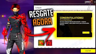 CORRE! RESGATE GRÁTIS CODIGUIN DO PUNHO NOVO! COMO RESGATAR CODIGO INFINITO 2026 PATADA FREE FIRE ff