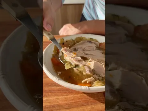 SOPA DE POLLO SIN AGUA NI CALDO: ideal para este invierno #shorts