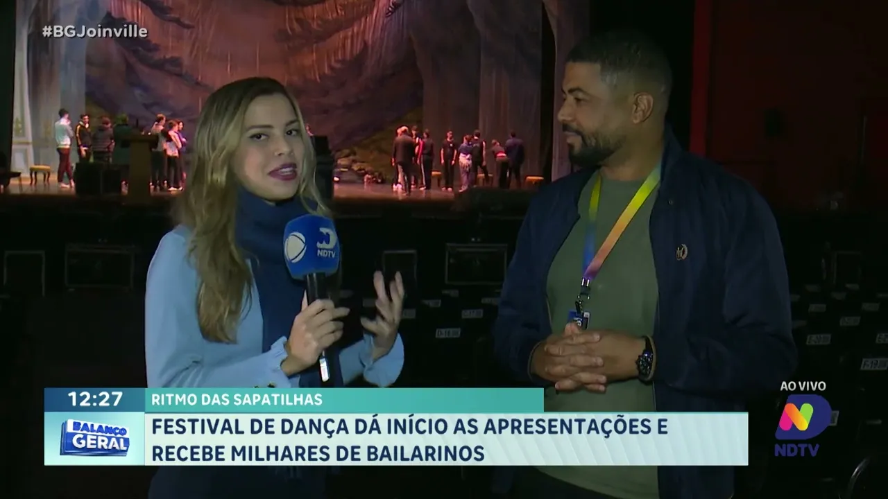 Ritmo das sapatilhas: Festival de Dança dá início as apresentações e recebe milhares de bailarinos