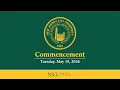 NJCU 2026 Commencement Ceremony