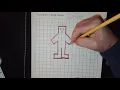 Area and Perimenter of your creature on cm grid paper