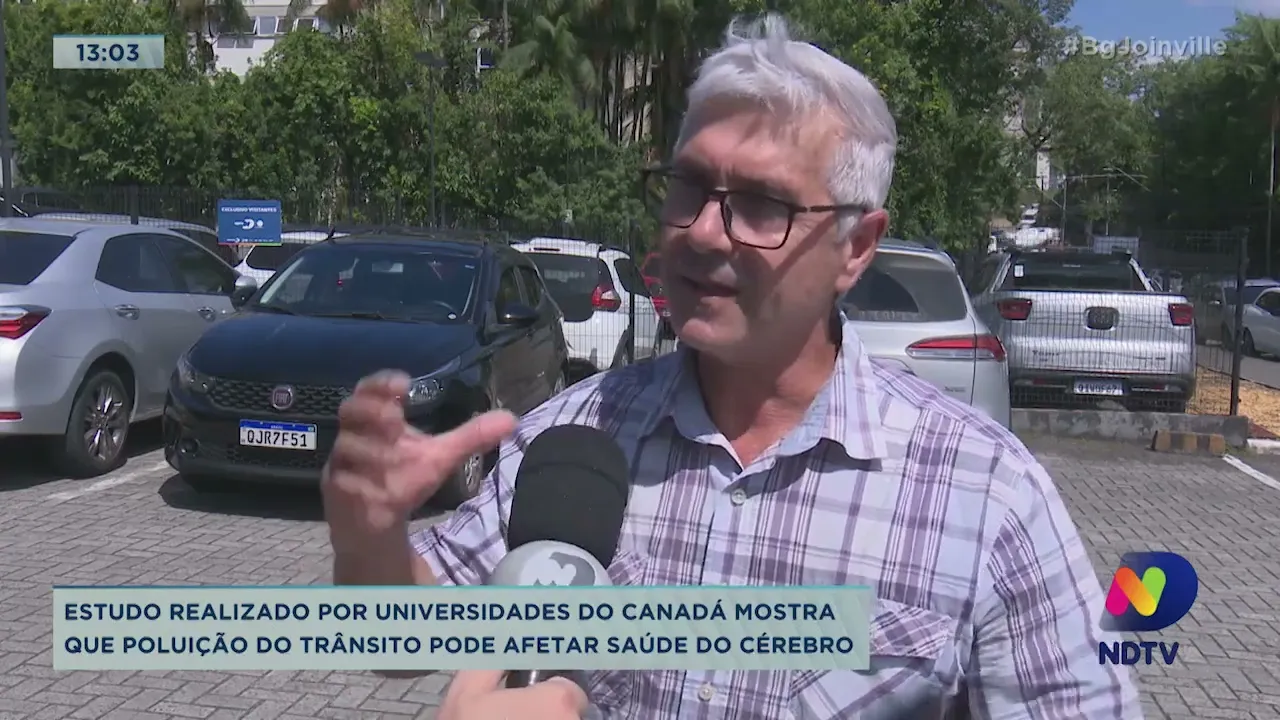 Estudo mostra que poluição do trânsito pode afetar saúde do cérebro
