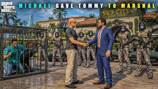 GTA 5 : FINALLY MICHAEL GAVE TOMMY TO VICE CITY'S PRESIDENT || BB GAMING