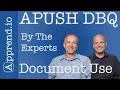 Using Documents the Smart Way According to the Graders For the New 2018 APUSH Rubric