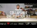 Download Lagu Frontier Ultralight Collapsible 1L Pot Cook Set | Ultralight, Compact Meal Prep