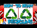 How To Draw The Recycling Symbol