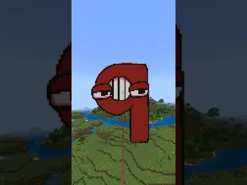Minecraft Flying Through Number Lore 9 to 1 (Ultra Fast!) #minecraft #numberlore #shorts