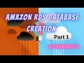 Part 1 - Amazon RDS database creation with Free tier SQL Client AWS tutorial CloudInMinutes