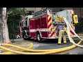 Early arrival - Working high rise fire