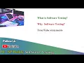 What is Software Testing Why Testing Importance of Software Testing By Dr SP Reddy