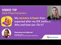 How to Fix Low Recovery in Solid Phase Extraction SPE Tip