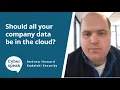 Benefits and challenges of securing your cloud data