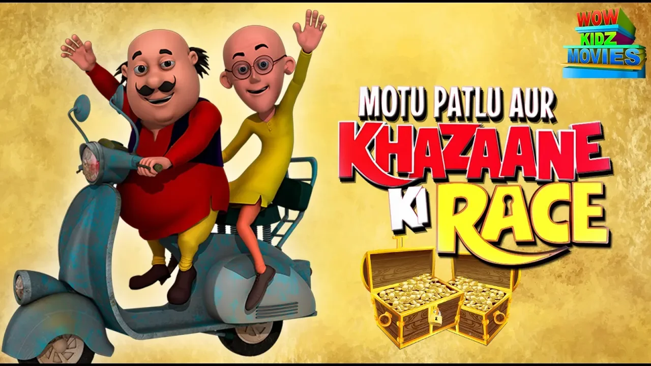 Motu Patlu Aur Khazana - Full Movie | Animated Movies |  Wow Kidz Movies