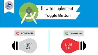 How to Create Toggle Button in Android Studio ToggleButton Android Coding