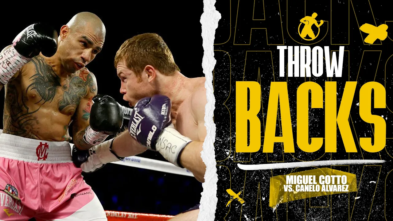 Throwback | Miguel Cotto vs. Canelo | 🇵🇷 PUERTO RICO vs. MEXICO 🇲🇽  One unforgettable showdown.