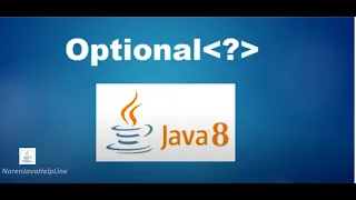 Optional class in java Java Optional Class By Naren
