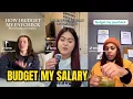Making my salary work Budgeting my paycheck Tiktok Compilation