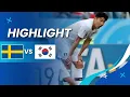 Lagu 🔴 Highlights  Sweden vs South Korea | A Tense Match Where Discipline and Mental Strength Speak
