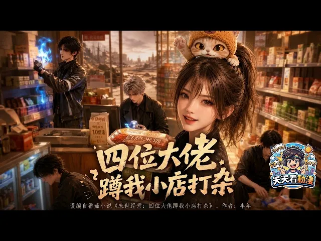 捡废为宝：四位大佬蹲我小店打杂