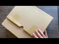 choosing keeping art supply unboxing // speedpaint