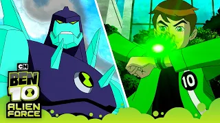 diamondhead s epic return vilgax gets humbled ben 10 alien force cartoon network