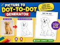 Free Picture to Dot-to-Dot Generator Turn Any Image into a Printable Worksheet TinyTreks