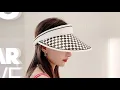 Women s Checkerboard Brim Sun Hats Golf Visor