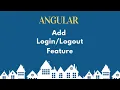 Add Login Logout Functionality