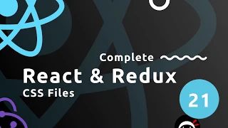 Complete React Tutorial Redux - CSS Files