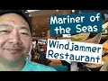 Mariner of the Seas Quick Windjammer Restaurant Tour - Rambling with Phil