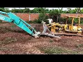 Download Lagu Incredible landfill! Bulldozer Komatsu D58 Drive Back Uploading Landslide Overturned rescue Excavat…