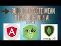 Mean Stack Job Portal