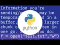 using pyserial flush method