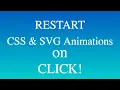 Restart Animations on Click