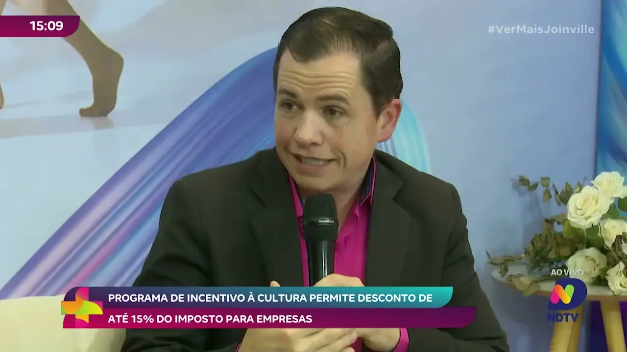 Programa de incentivo à cultura permite desconto de até 15% do imposto para empresas