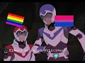 Keith and Lance being the hopeless gays they are Klance