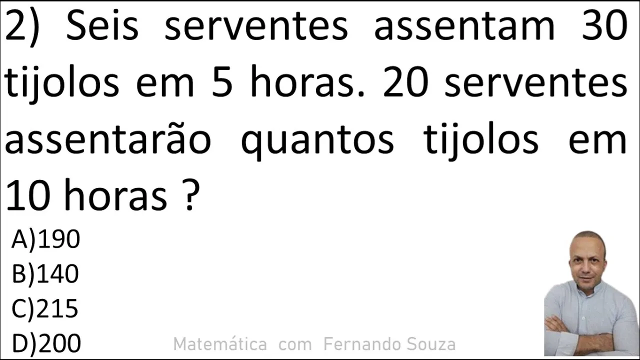 Regra de três composta como saber se é inversamente ou diretamente proporcional.