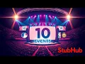Top 10 Events You Can t Miss in 2025 Tickets on StubHub